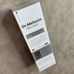 Dr Melaxin Peel Shot Exfoliant Rice Ampoule Rice Bran Water H Niacinamide 2.7